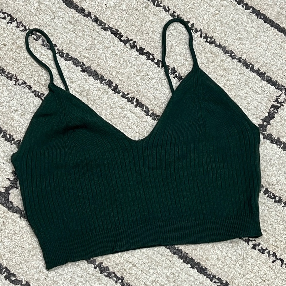 Shein Ribbed Crop Top